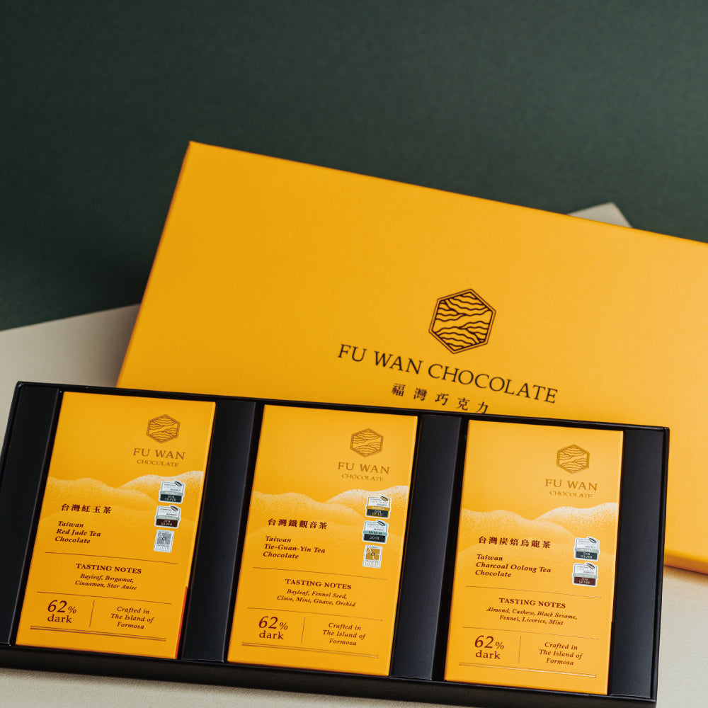 茶香巧韻.賞味禮盒 ( 三入組 )