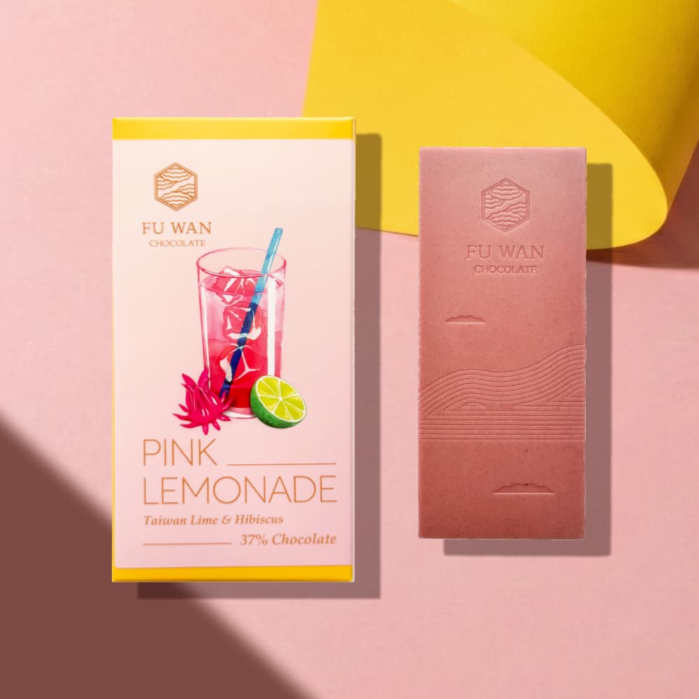 《 海外限量版 》37% 粉紅檸檬汁巧克力