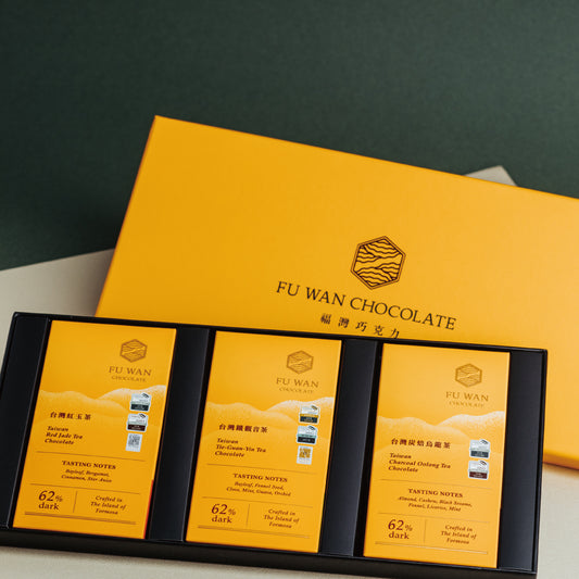 茶香巧韻．賞味禮盒 ( 三入組 )