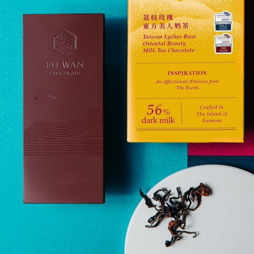 56% 荔枝玫瑰東方美人奶茶巧克力