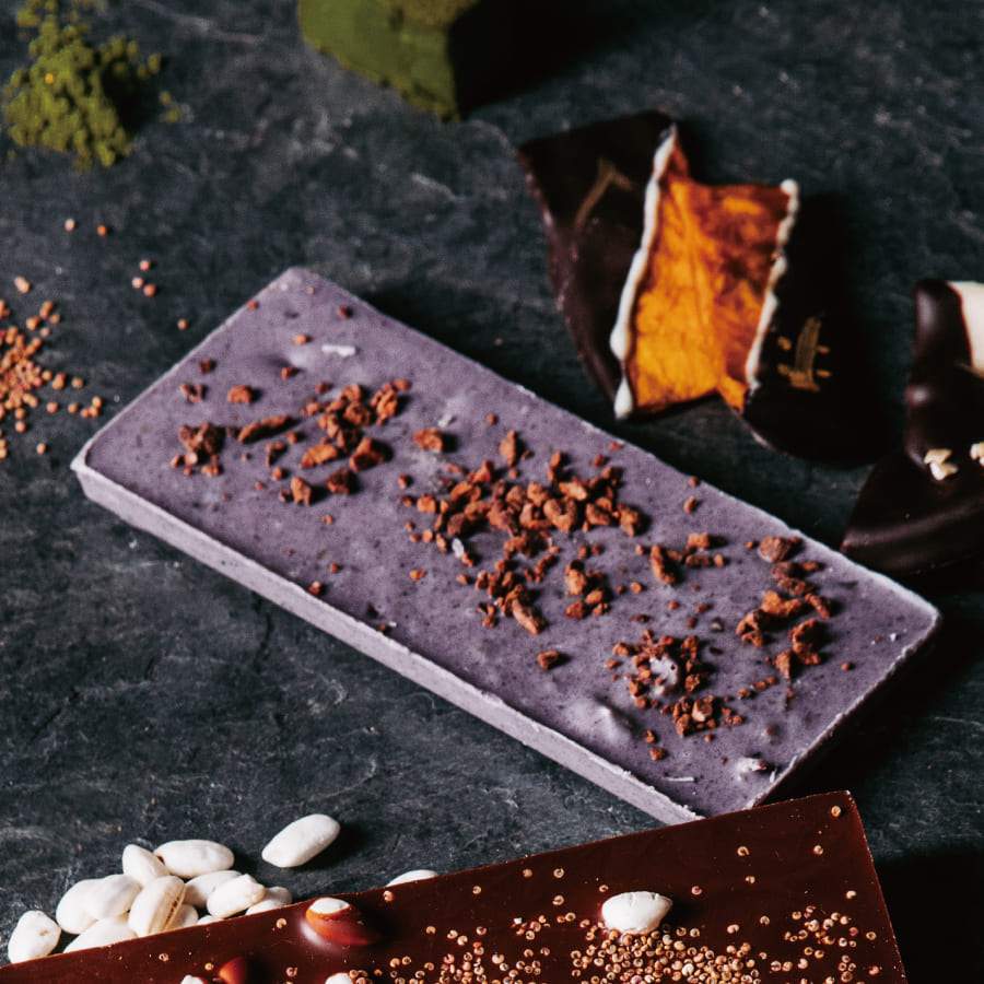 36% 玫瑰荔枝可可碎巧克力